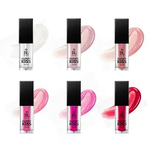 BEL London Glossy Kiss Lipgloss – 6 Shades, Hydrating, Non-Sticky, Shimmer & Shine