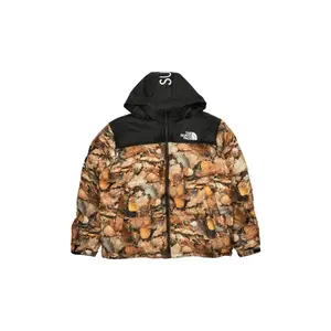 TNF Nuptse Jacket "LEAVES" SU1303