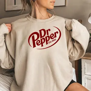Dr Pepper Unisex Hoodie, Retro Vintage Style, Cozy Hoodie , Perfect Gift for Men & Women, Soda Lover Merch