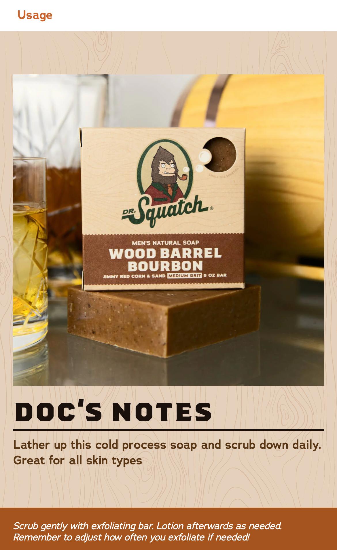 Single Natural Bar Soaps - Dr. Squatch - Body Care For Men