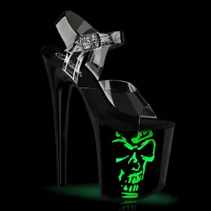 Pleaser Women's Platform Skull Footwear, 808NLSK Sandals