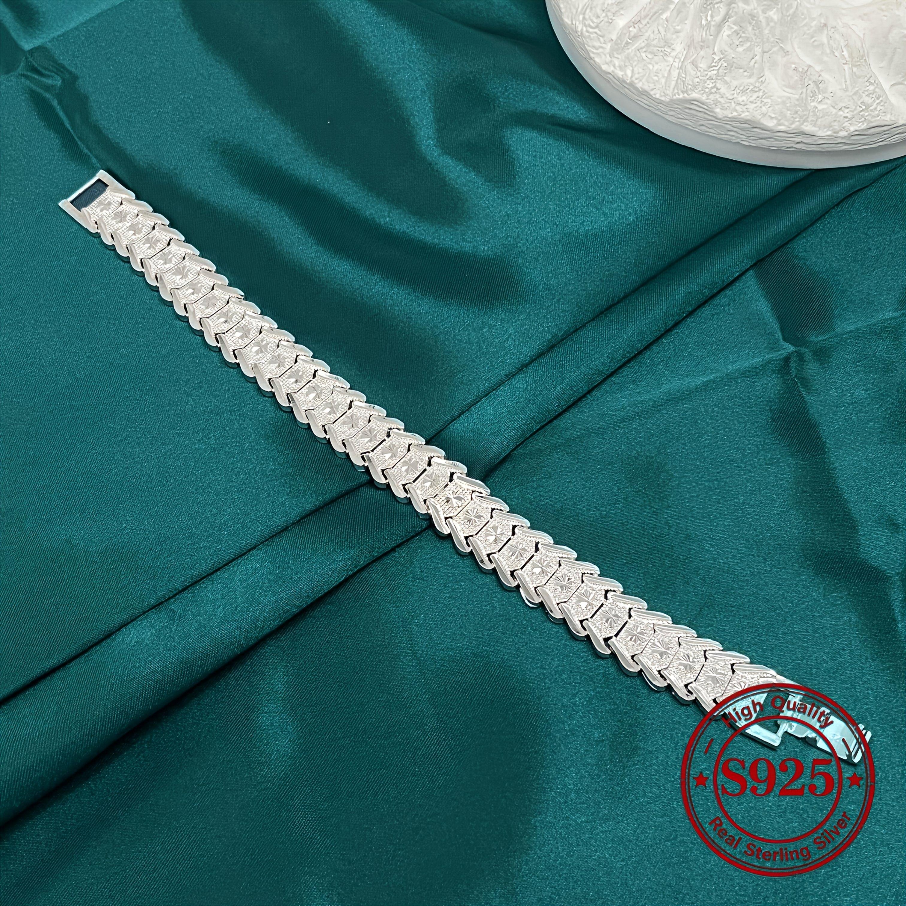 Silver Creative 12mm Coin Wide Bracelet - simple and elegant - Allergy-proof - perfect for everyday wear and parties - the perfect fashion jewelry gift bangle healing  jewelry SpringStatements