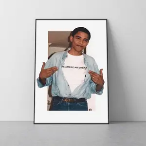 Barack Obama American Dream poster | obama print obama  photo poster