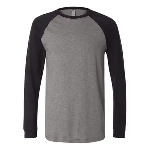 BELLA + CANVAS Long Sleeve Jersey Baseball Tee