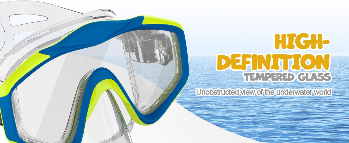 Rantizon Kids Swim Goggles Snorkel Diving Mask with Nose Cover, Anti Fog, Anti Shattered, No-Leak, UV Protection Swim Mask for Boys Grils 5-15 Rantizon Kids Swim Goggles Snorkel Diving Mask with Nose Cover, Anti Fog, Anti Shattered, No-Leak, UV Protection Swim Mask for Boys Grils 5-15