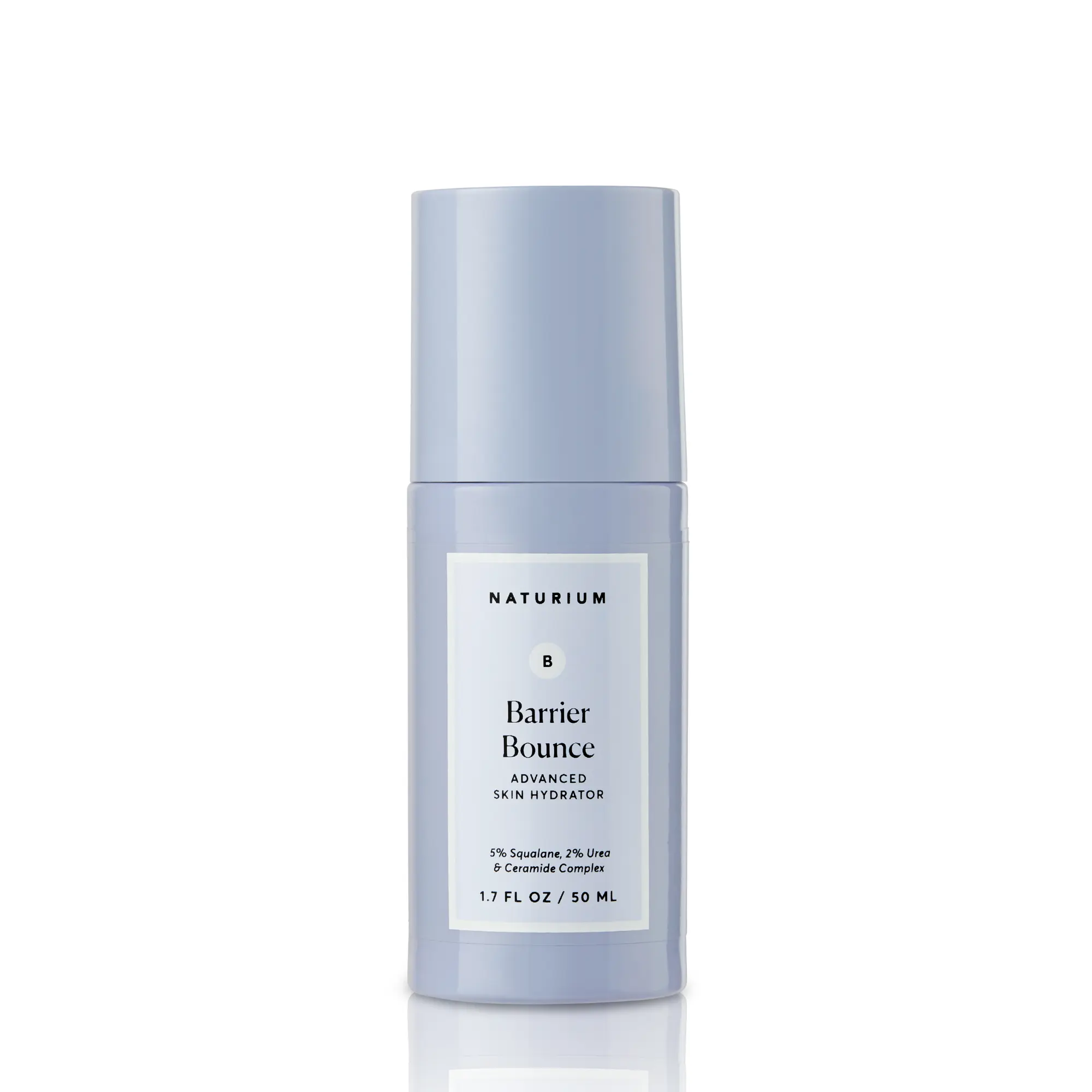 Naturium Barrier Bounce Serum (50ml) - 5% Squalane 2% Urea & Ceramide Face Serum, Plumps, Brightens, and Hydrates for Glowing Skin