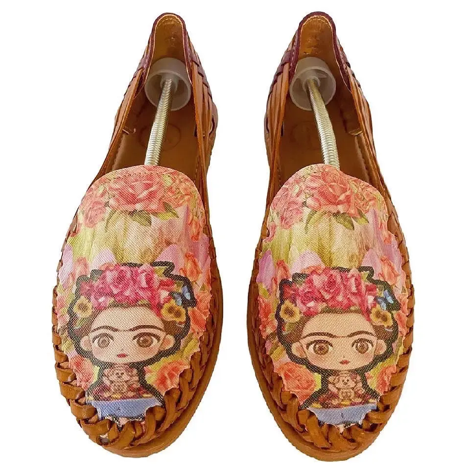 Mexican Huaraches: Carmencita Premium Leather Huaraches FINAL SALE