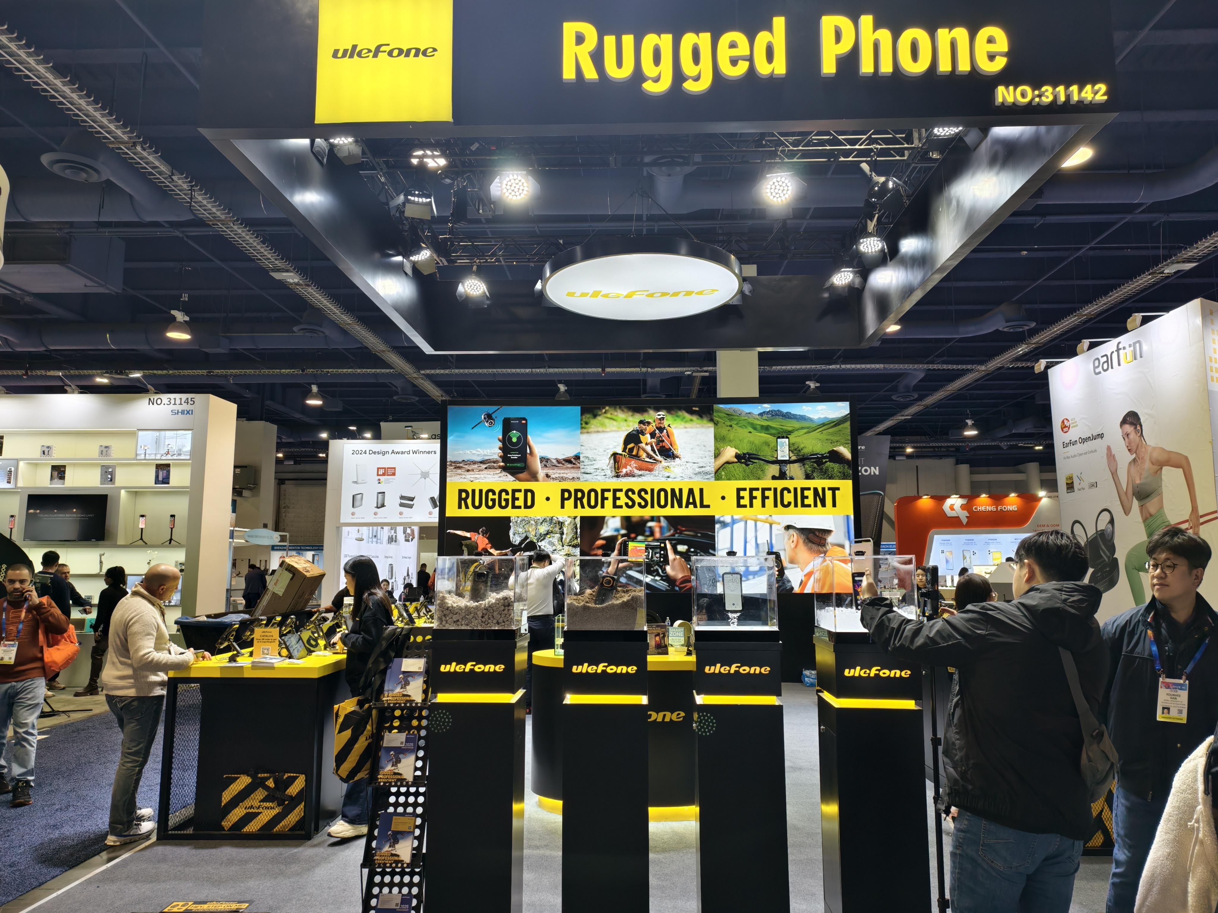 Ulefone RugKing 5 Pro 20000 mAh Battery 16GB+256GB Android 16 Rugged Phone, 6.78" 60Hz Display Tough Smartphone, 64MP+20MP+ 18MP Camera, Built-in Back Camping Light, NFC/ 4G Dual SIM/Widevine L1 - Black