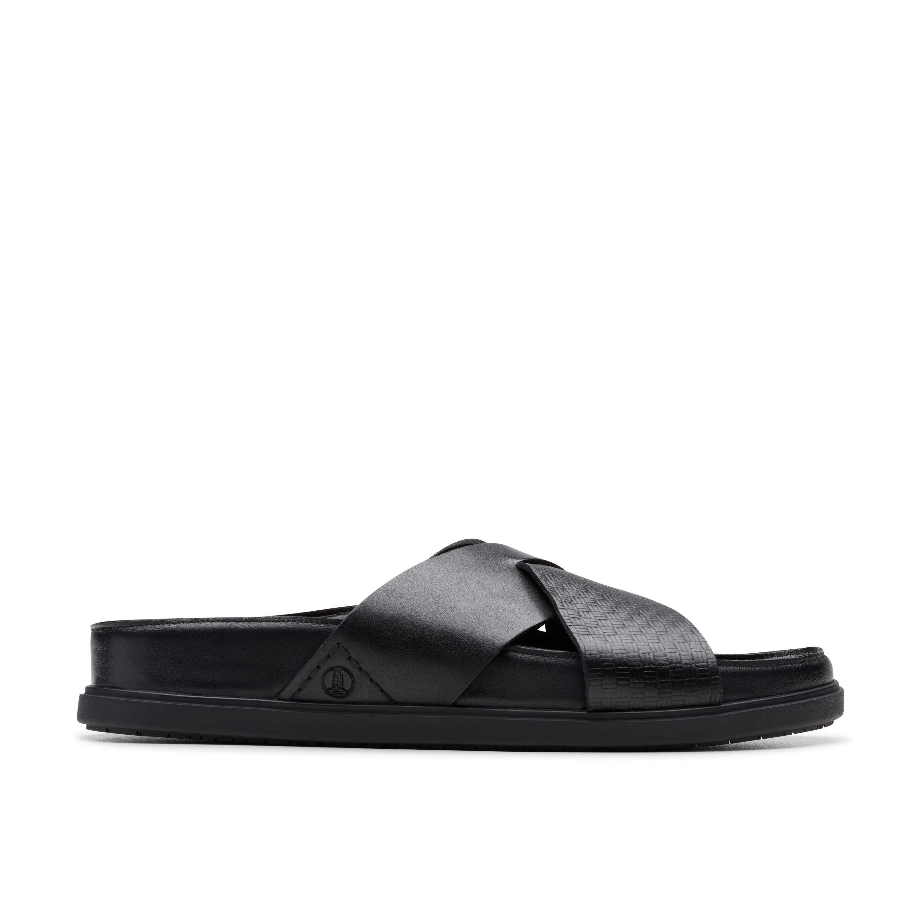 Clarks Mens Torford Cross Flat Sandals