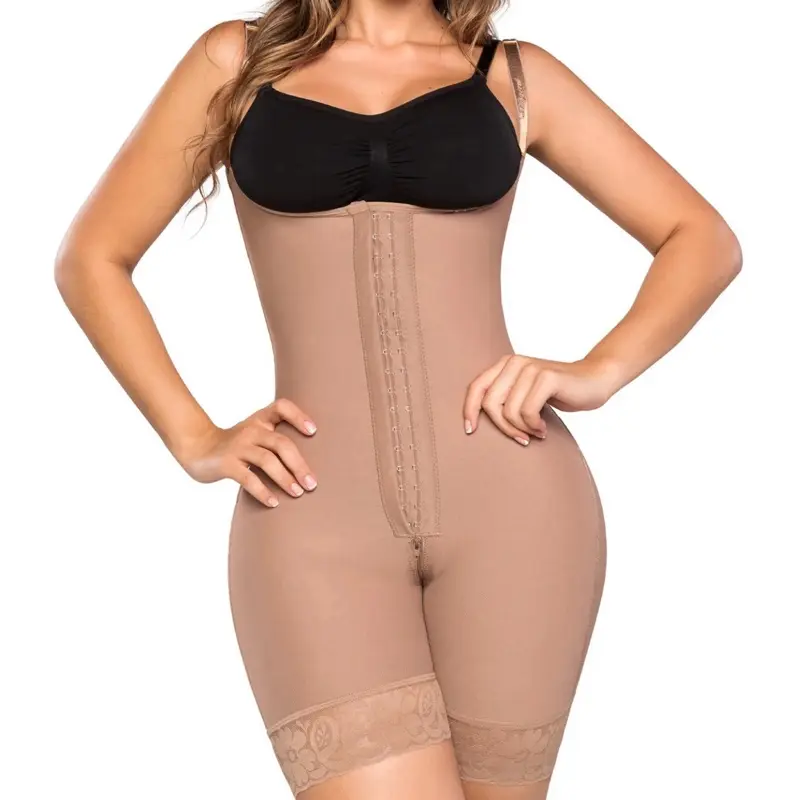 Women's High Compression Shapewear - FAJA LA ICONICA SMI7156 Triple Glute Lift 'La Diosa', EcoProcess Sustainable Design, Vitamin E-Infused for Skin Care, Fits and Sculpts Curves