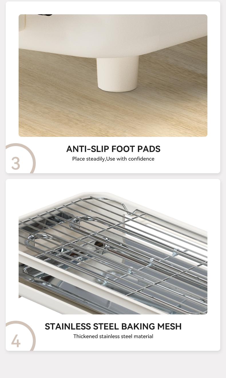 TANLOOK 1500W Electric Korean BBQ indoor Grill – Smokeless Non-Stick Grill with Removable Plates & Temp Control, Compact All-Purpose Tabletop Griddle, with Clip & Brush