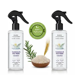 Rosemary & Rice Water Hair Spray- 200ml Pack of 2