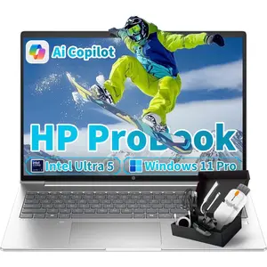 HP ProBook 460 G11 Business Laptop, 16" FHD Display, Intel Core Ultra 5 125U (Beats i7-1355U), 32GB DDR5 RAM, 1TB SSD, Win 11 Pro with Al Copilot, Wi-Fi 6E, BT, RJ-45, Wolf Security, G255 Pro Kit