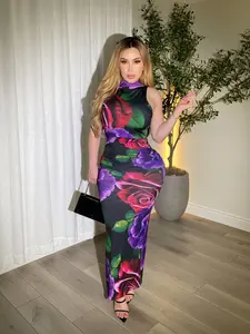 Dark Bloom Maxi