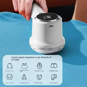 Sweater Shaver Electric Lint Remover with Bionic Beehive Mesh, Noise Reduction Technology, Automatic Charging, Stainless Steel, Effortless Fabric Care