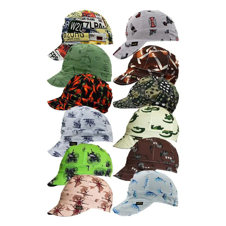 Individual | 6-Panel (Uno Gorro) Welding Cap | 100% Cotton
