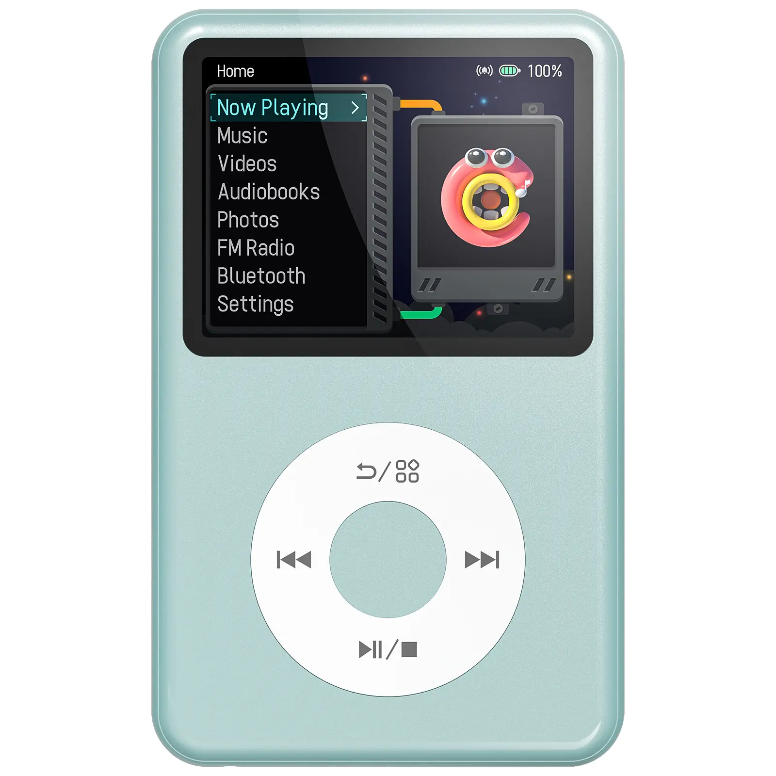 Innioasis Y1 Classic Y2K MP3 Player with Bluetooth, Portable HiFi Music & Video Player, Retro Click Wheel Design, Long Battery Life, Cool Tech Gift for Kids & Music Lovers.TikTok Shop Back To School