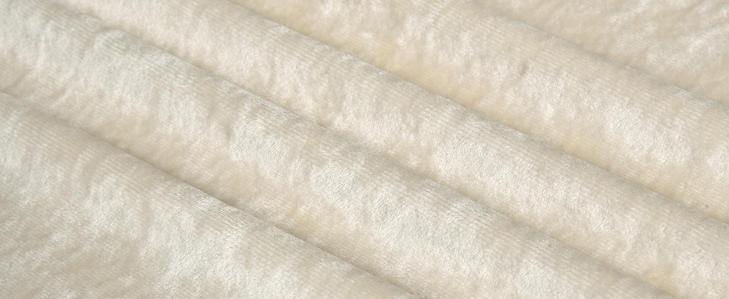 PHF Truly Velvet Fitted Sheet, Luxury Super Soft Cozy Fuzzy Fleece Bottom Sheet, Deep Pocket Up to 16",Strenghth Elastic Band, Suitable for Fall Winter Spring