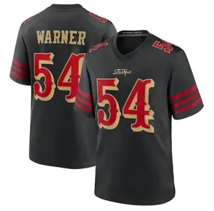 Men's Warner #54 Black New Football Jersey Shirt, America Football Jersey, Game Day Football Jersey - TikTok Shop _ Holiday Sales TikTok Shop