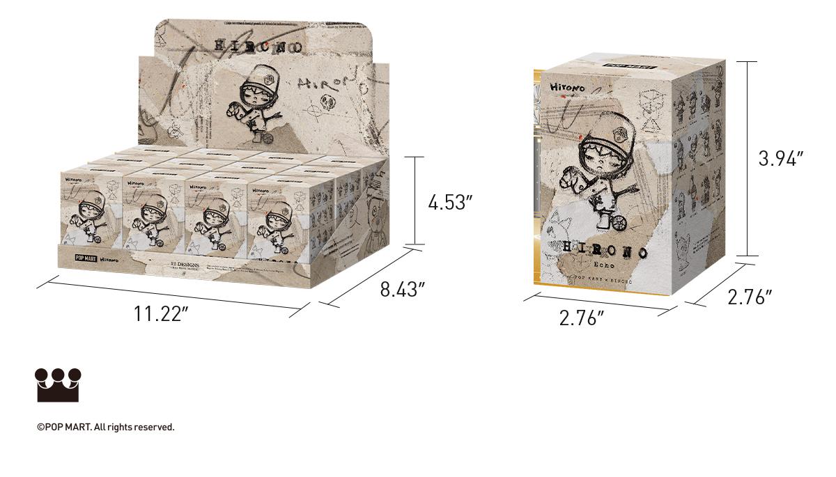 POP MART Hirono Echo Series Figures POP MART Hirono Echo Series Figures
