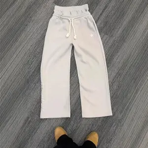 2026 Baggy Double Waist Sweatpants - Waisted Sweatpants Workout Active Joggers Pants Casual