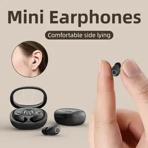 INSONIXN Side Sleep Earplugs - Wireless Bluetooth Mini Invisible Earplugs with Significant Bass Effect and High Fidelity Sound Insulation and Noise Reduction Suitable for Small Ears - Comfortable and Lightweight - Perfect Gift