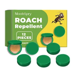 Long-Lasting Effect Indoor Cockroach Exterminator with Fast-Acting Kill Cockroach Bait, CockroachMedicine, Roach Traps, lndoor Trap, Cockroach Buster Indoor & Indoor-Qutdoor Cockroach Bait Station
