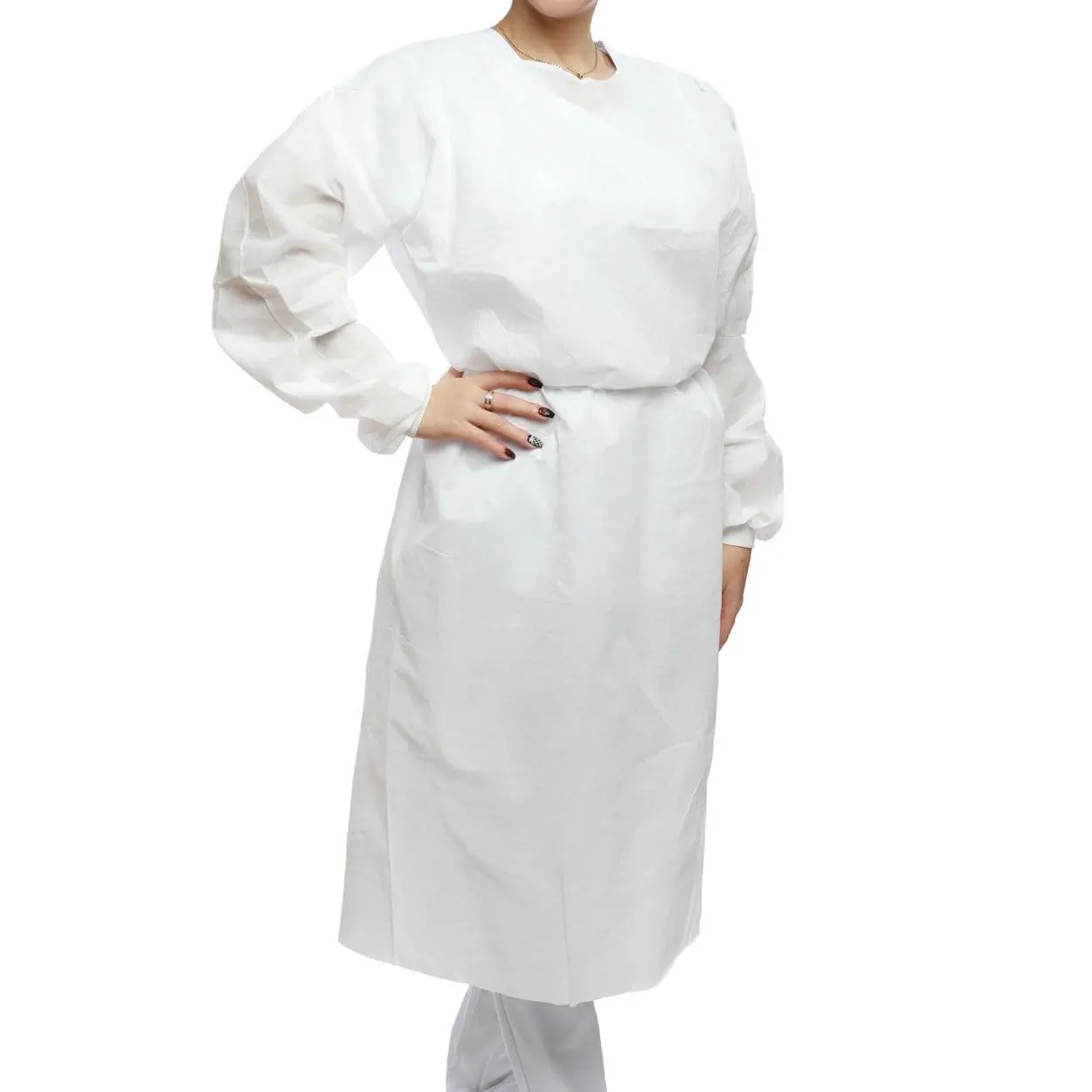 MEDICAL/DISPOSABLE PROTECTIVE GOWN 50pcs box
