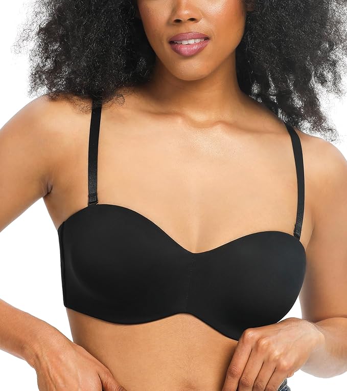 【HOT】Summer new Non-slip women's underwear, strapless bra, backless underwear