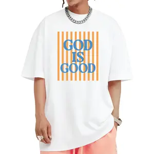 Unisex Faith T-Shirt – 'God Is Good' Christian Slogan Graphic Tee for Men and Women