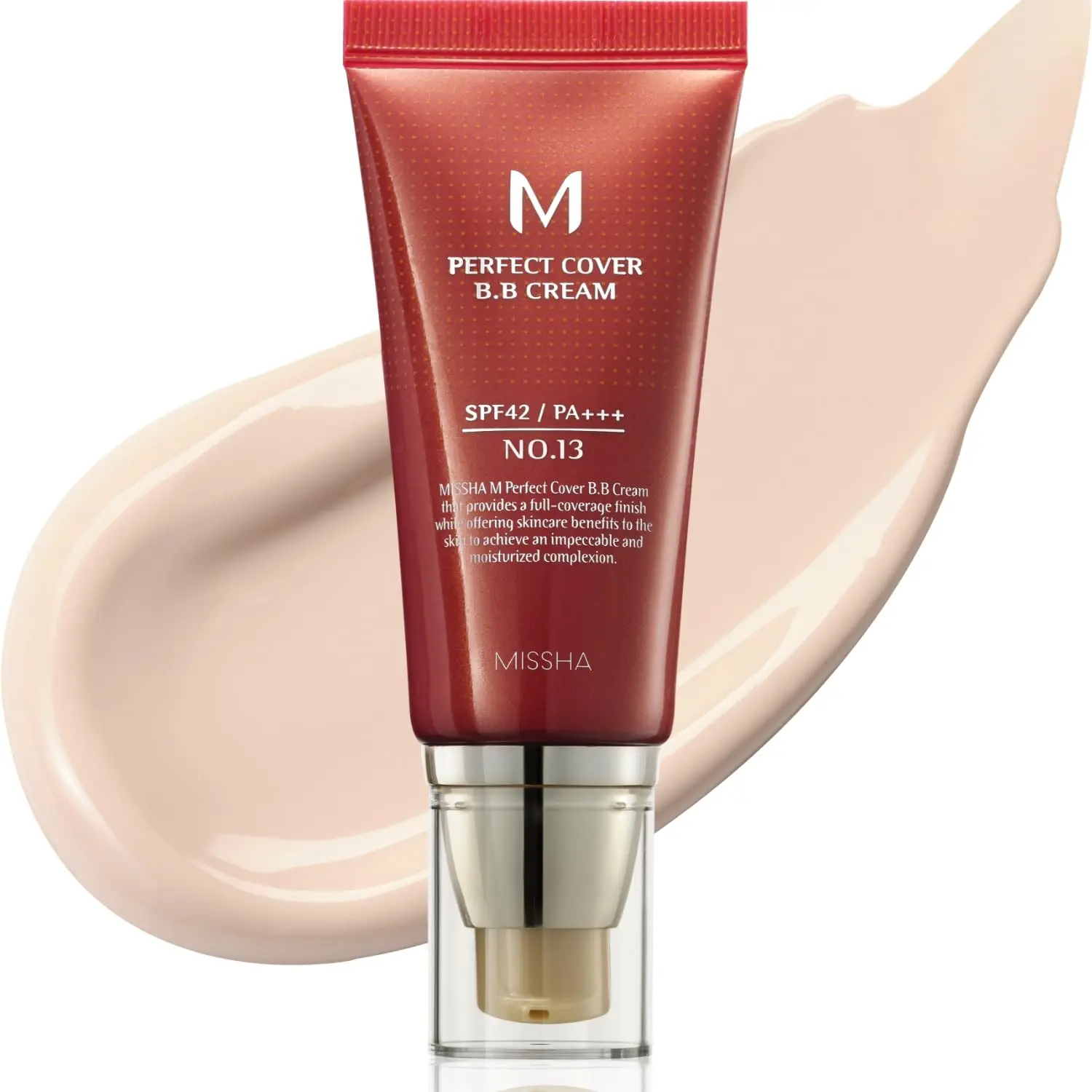 Missha Perfect Cover BB Cream SPF42 PA+++ | Full Coverage + Hydrating | Korean Skin Care | All Skin Types