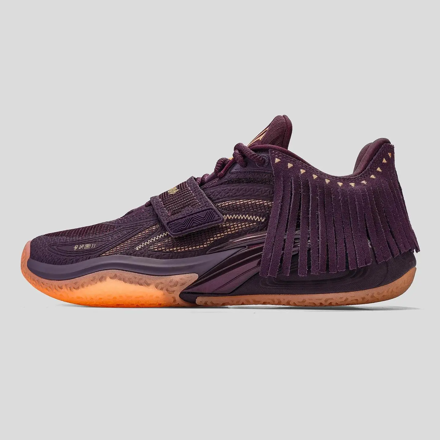 ANTA Men KAI 1 Chief Hélà "CROWN JEWEL" Basketball Shoes Anti-slip Purple Professional Shoes