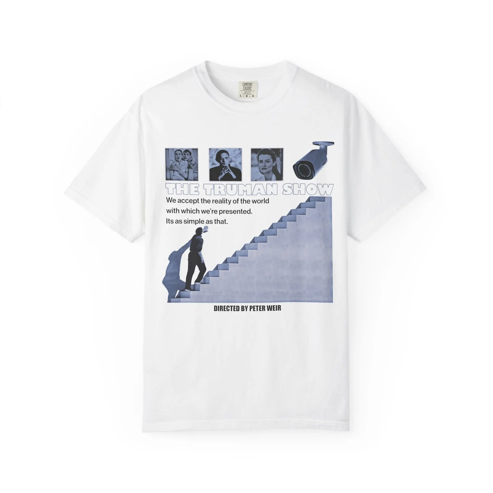 None of it was real - Comfort Colors tee