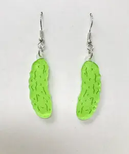 pickle earrings