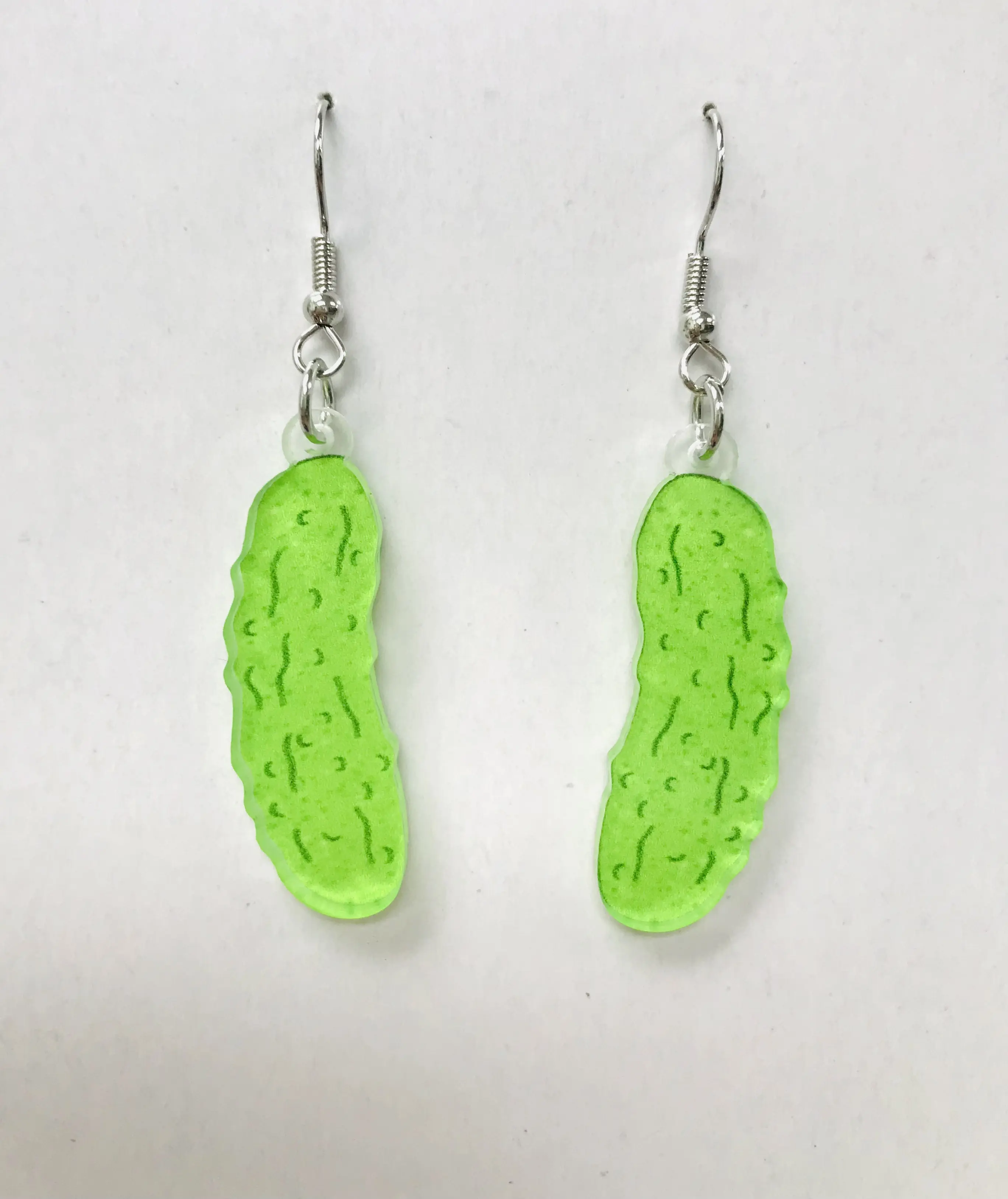 pickle earrings