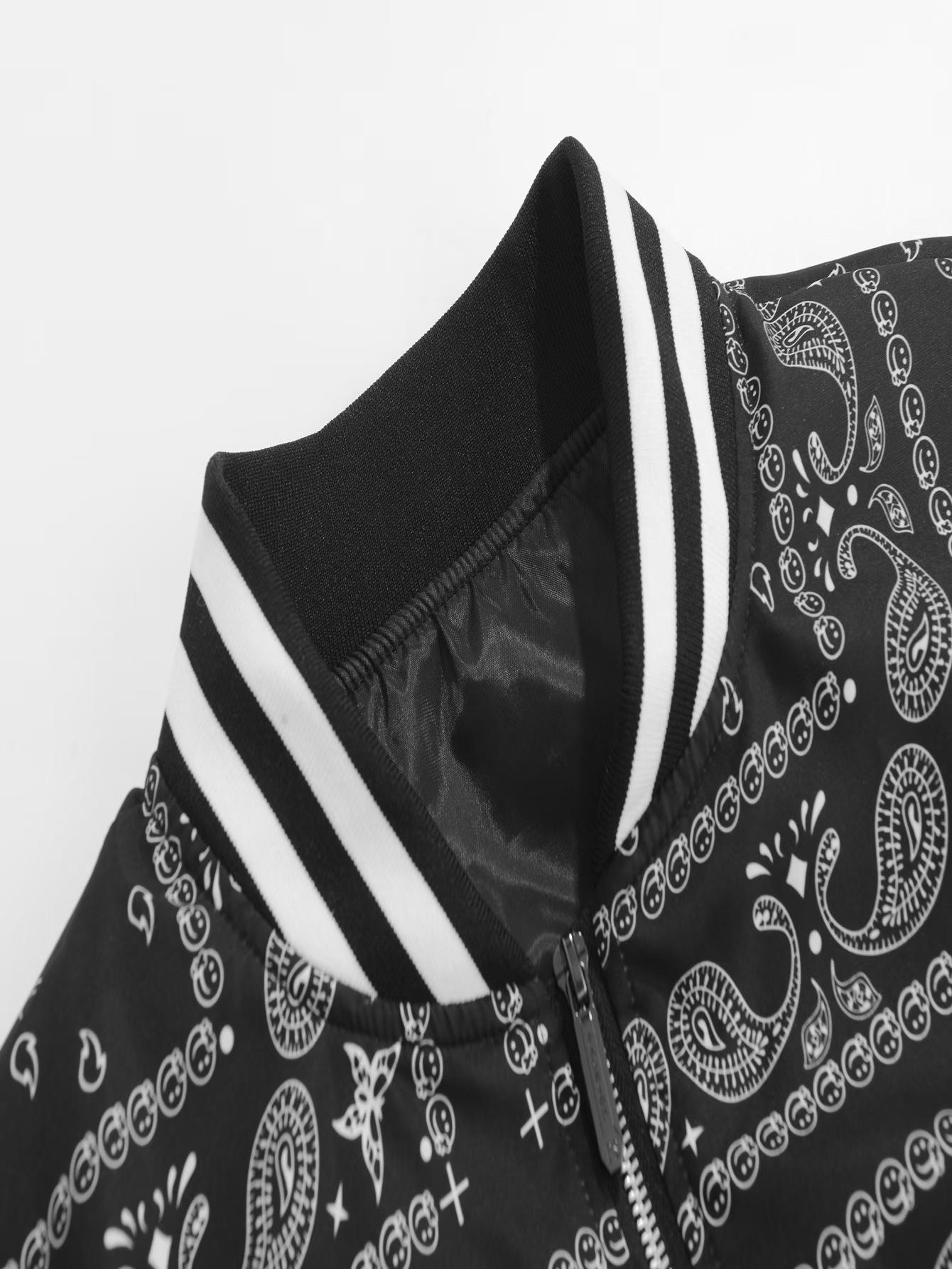 2 Pieces Men's & Women's Medium Size Hong Kong Style Sporty Loose Baseball Jacket Trendy Ins Casual Student Fashion for Spring Autumn