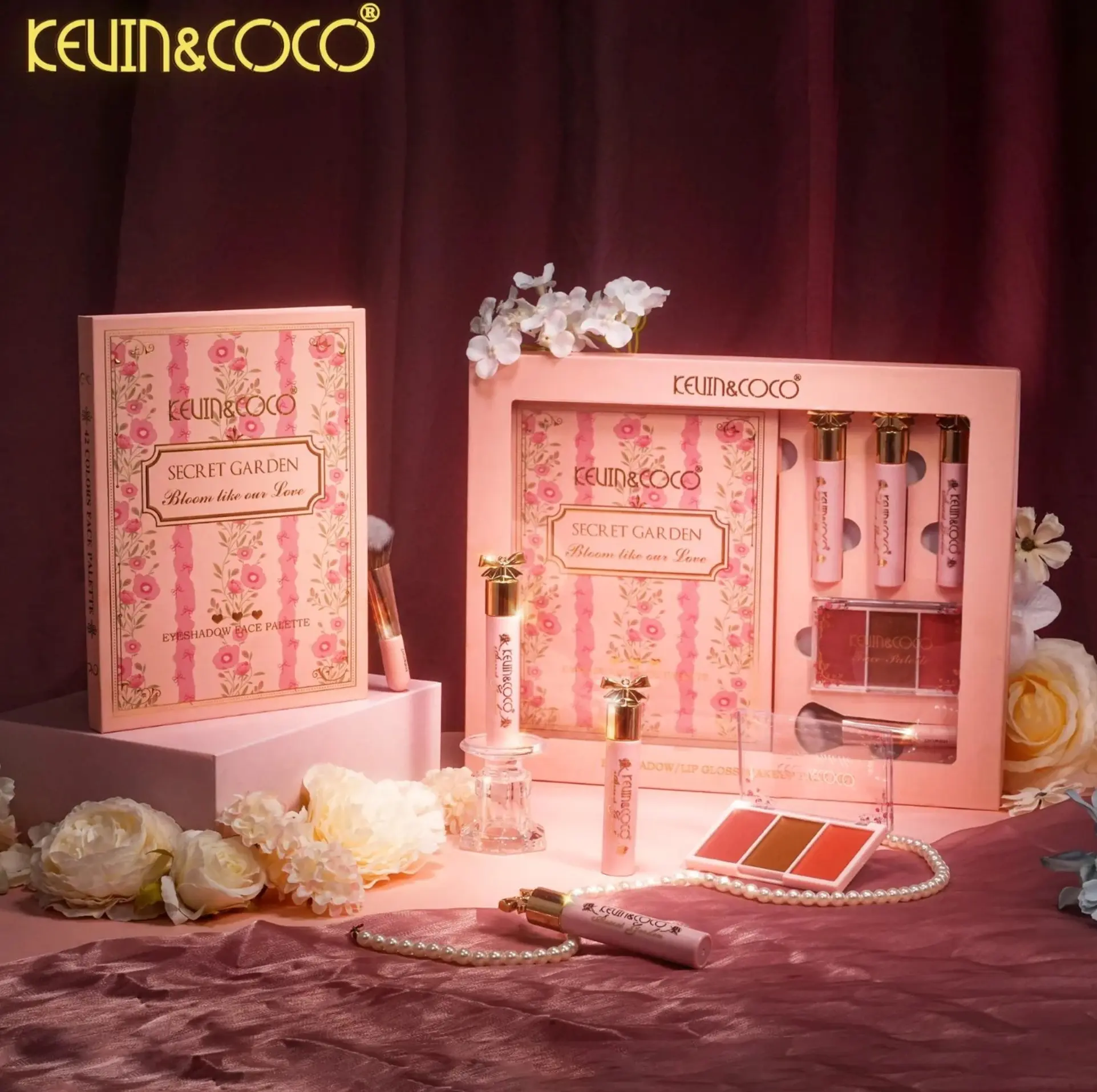 Queen gringa presents KEVIN & COCO — Secret Garden Face & Eye Set