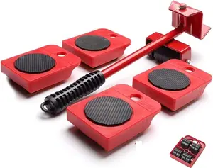 Furniture Appliances Mover Glider Lifter Slider Roller Logistics Helper Tool Set System - Heavy Duty and Durable| Make Moving Rearranging Safe Convenient and Easy