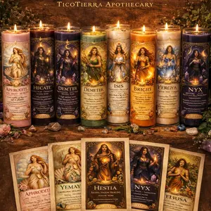 Goddess Prayer Candle Collection