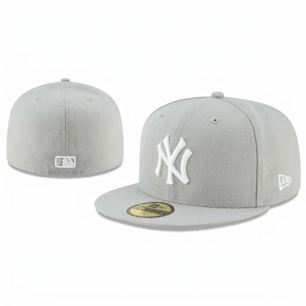 New York Yankees MLB 59FIFTY Fitted Hat – Classic Embroidered NY Baseball Cap for Men & Women