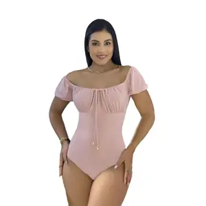 Top Bodysuits 5096 Tummy control medium compression Body's con faja de mediana compresion