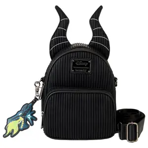 Loungefly Sleeping Beauty Maleficent Dragon Convertible Mini Backpack & Crossbody Bag