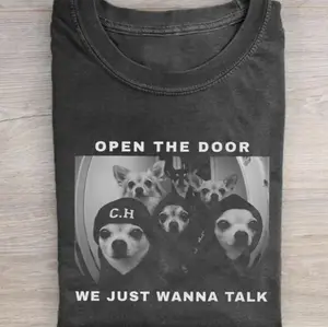 Funny Chihuahua Meme T-shirt, Y2K 90s Graphic Shirt, Vintage 90s Tee, gift for her, him, Womenswear Top, Streetwear T-shirt Crewneck MK9