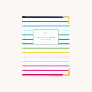 2026 Bookbound Weekly Simplified Planner - Happy Stripe