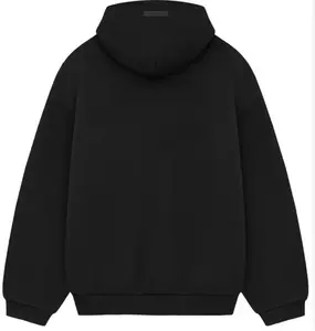 Essentials Hoodie Logo Famous Dark Oatmeal Street StylePrint Casual Comfortable Loose Fit Men's & Women's TopModern Autumn Basic Long Sleeve Stylish Pullover tiktokshop