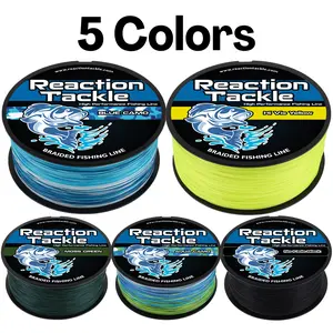 Braided Fishing Line: 300-3000 Yards, Durable Pro Grade Performance For Saltwater and Freshwater - Reaction Tackle