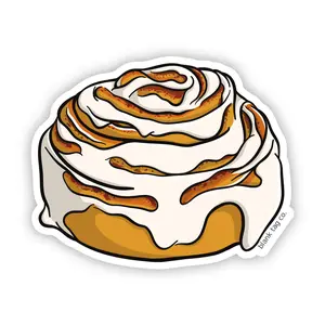 Blank Tag Co.® Waterproof Sticker - Cinnamon Bun