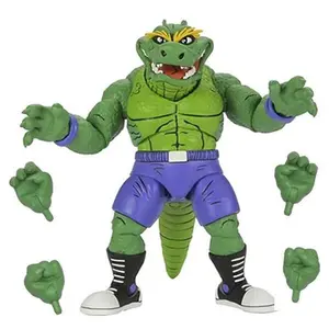 NECA TMNT Archie Comics Stump Wrestling Leatherhead Action Figure