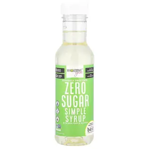 Wholesome Yum Zero Sugar Simple Syrup With Monk Fruit & Allulose, 12 fl oz (354 ml)