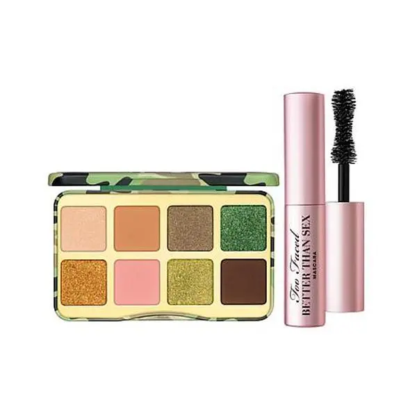 Too Faced Major Love Mini Palette & Better Than Sex Travel Mascara Set